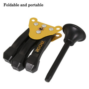 ROCHIX 1890 Foldable Portable Clarinet Stand/Flute Stand/Oboe Stand,Tripod Holder Stand