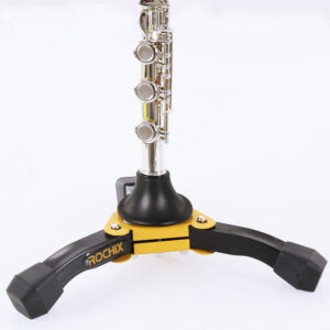 ROCHIX 1890 Foldable Portable Clarinet Stand/Flute Stand/Oboe Stand,Tripod Holder Stand