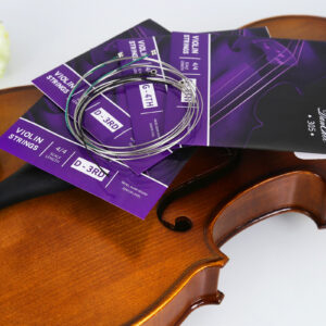 Danchet Violin Strings 4/4 D3. 2 pcs & G4. 2 pcs Senior Level, Ball End, Nickel Silver Wound 305