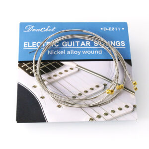 Danchet E211 Nickel Wound Electric Guitar Strings,Regular Light(1 Set)