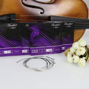 Danchet Violin Strings 4/4 D3. 2 pcs & G4. 2 pcs Senior Level, Ball End, Nickel Silver Wound 305