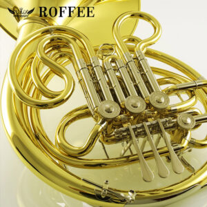 ROFFEE Y35 Symphony Orchestra Brass Gold Lacquer F Tone Bb 4 Key Double French Horn