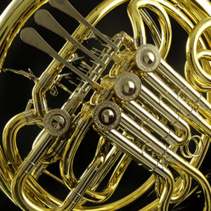 ROFFEE Y35 Symphony Orchestra Brass Gold Lacquer F Tone Bb 4 Key Double French Horn