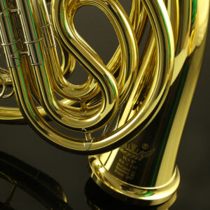 ROFFEE Y35 Symphony Orchestra Brass Gold Lacquer F Tone Bb 4 Key Double French Horn