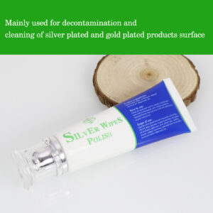 Silver Wipes Polish Cleaner Removes Tarnish Oxidation from Sterling Silver,Silver Gold Plated Musical Instruments for Flutes,Clarinets,Oboes,Bassoons,Trumpets,Silverware,Gold Ware.