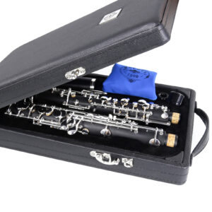 Rochix Oboe Children Level CH13 Composite Wood Body Silver Plated Semi Automatic C Tone