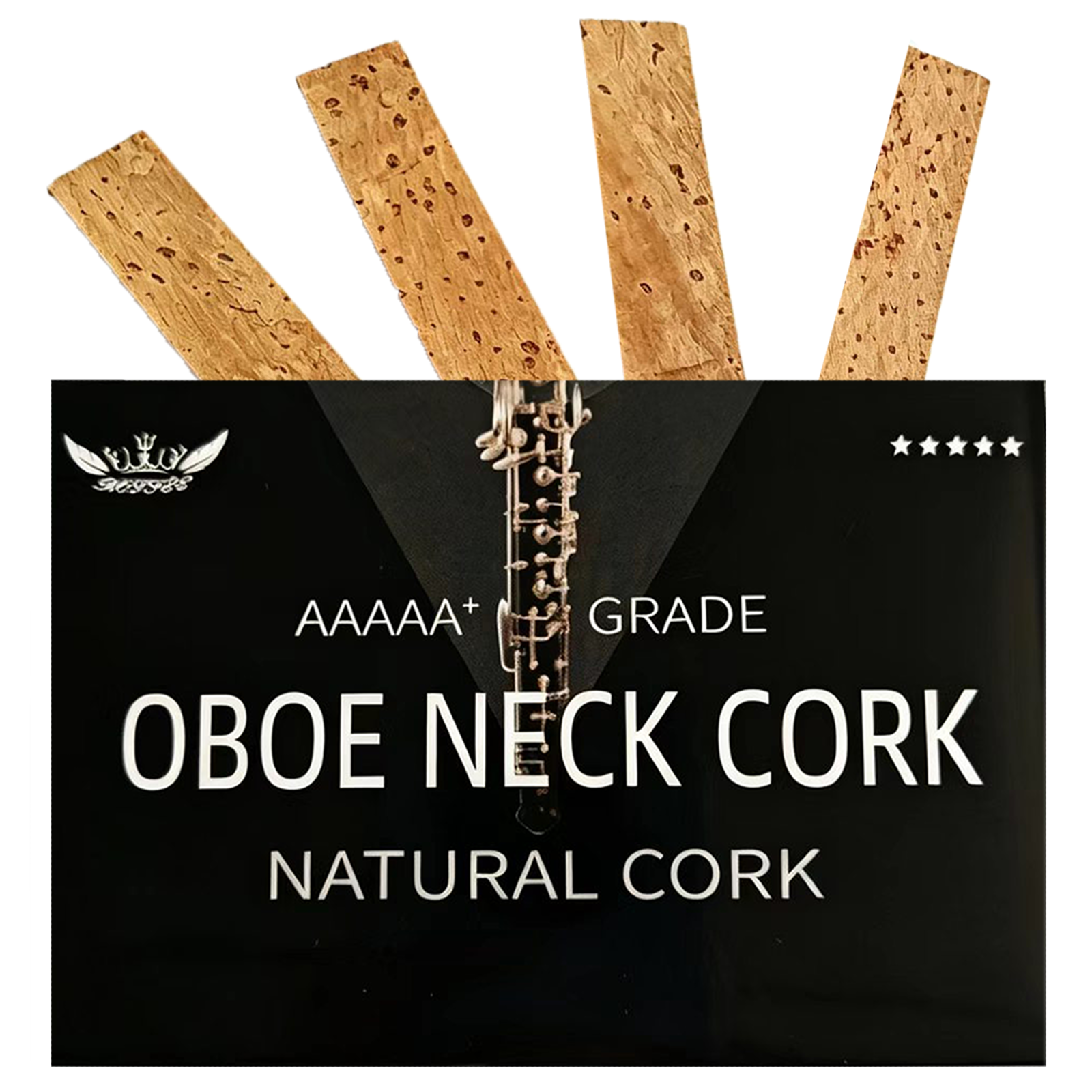 Roffee oboe cork set (universal) is suitable for other brands of oboe cork replacement.