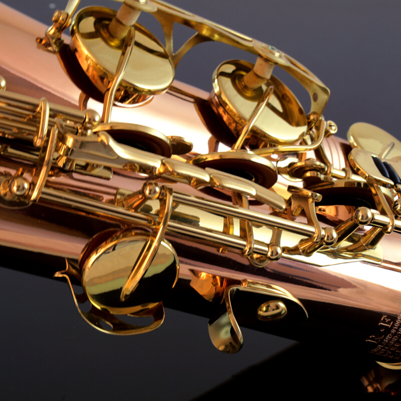 ROFFEE Professional Performance Level Tenor Phosphor Copper Bb Tone Saxophone