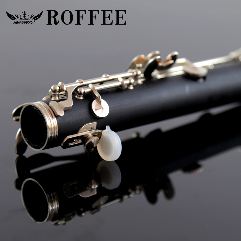ROFFEE Student Level Bakelite Nickel Plated C Tone Clarinet