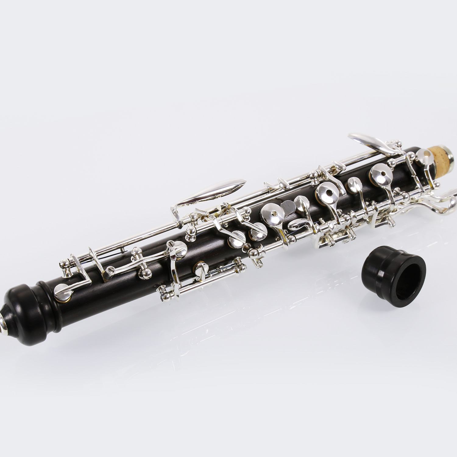 Rochix Advanced-Level Ebony body Semi Automatic Silver Plated Student Level Oboe