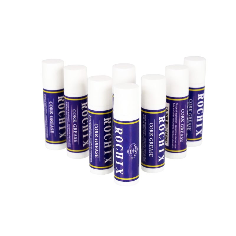 8 Pieces Cork Grease for Clarinet Oboe Flute Saxophone Lubricant Tube Cleaning and Care Product Woodwind Instruments Accessory,8g/pcs,Box of 8