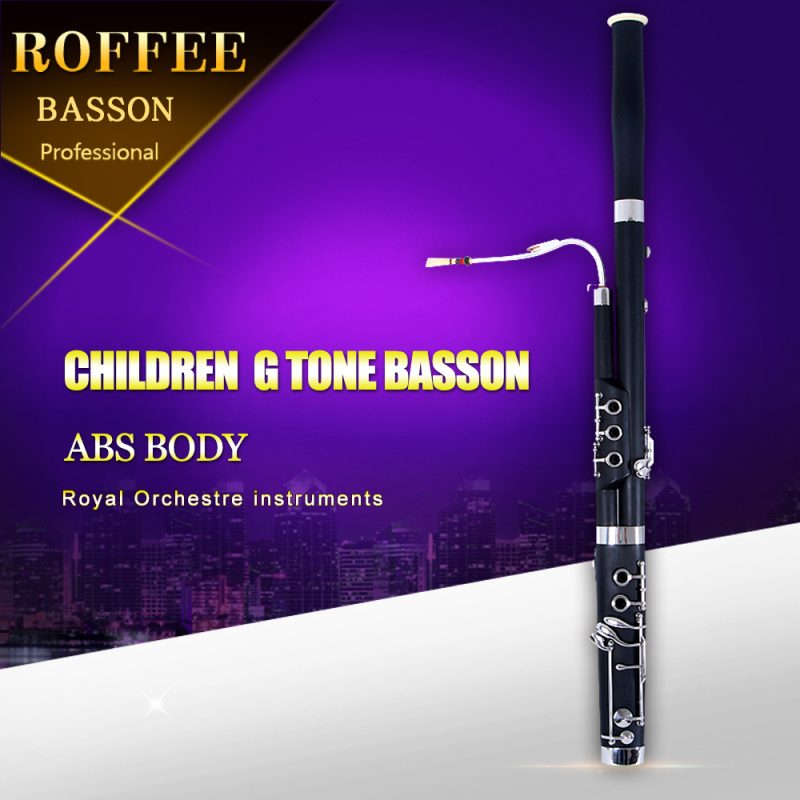 ROFFEE Children G Tone ABS Nickel Plated Bassoon