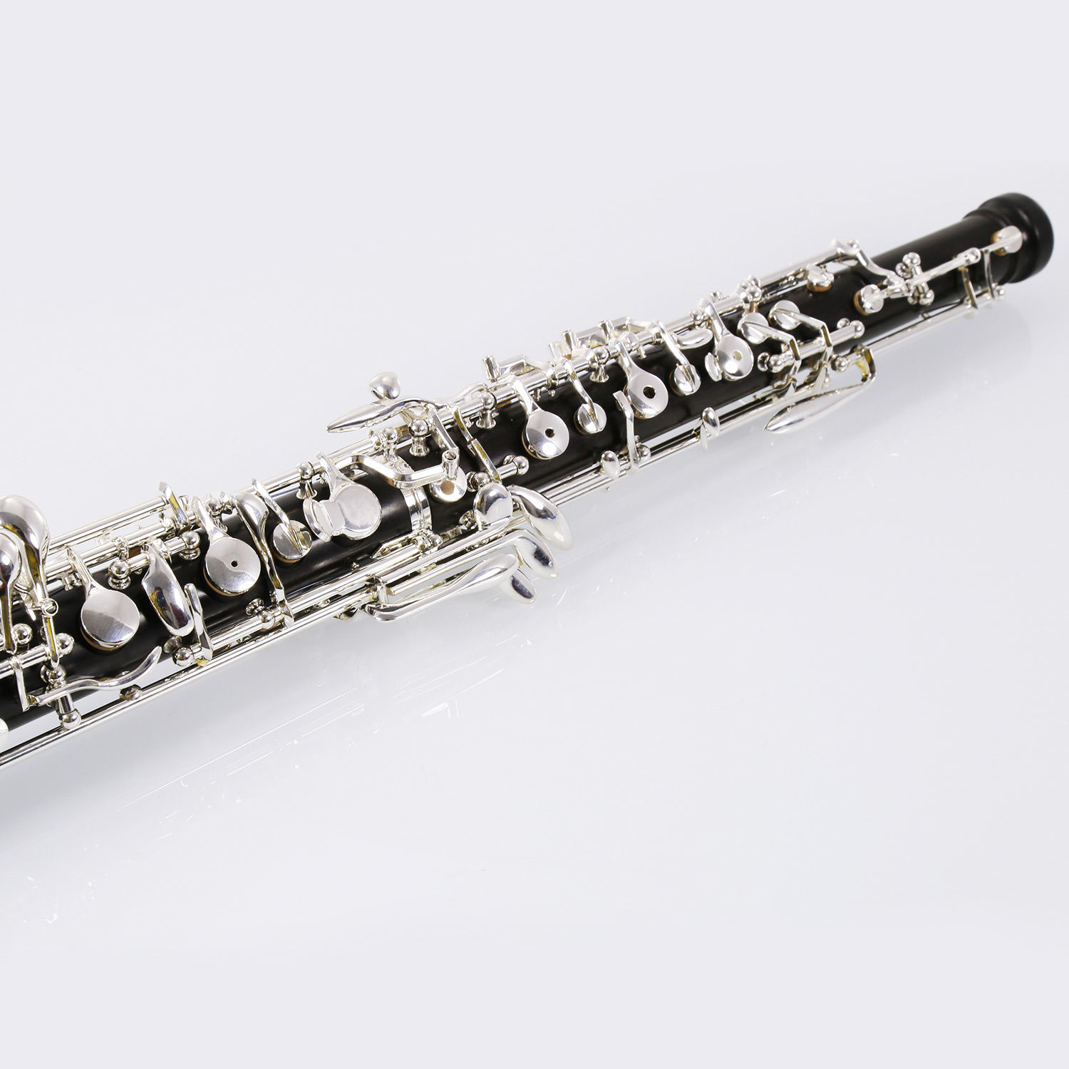 Rochix Advanced-Level Ebony body Semi Automatic Silver Plated Student Level Oboe