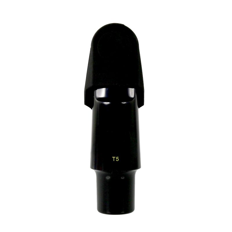 Silica Gel Mouthpiece Cap Cover - Durable Protector for Soprano Saxophone - Small Size (Black)