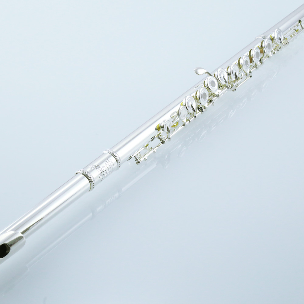 ROFFEE Professional Performance Level 17 Open Holes Sterling Silver Flute