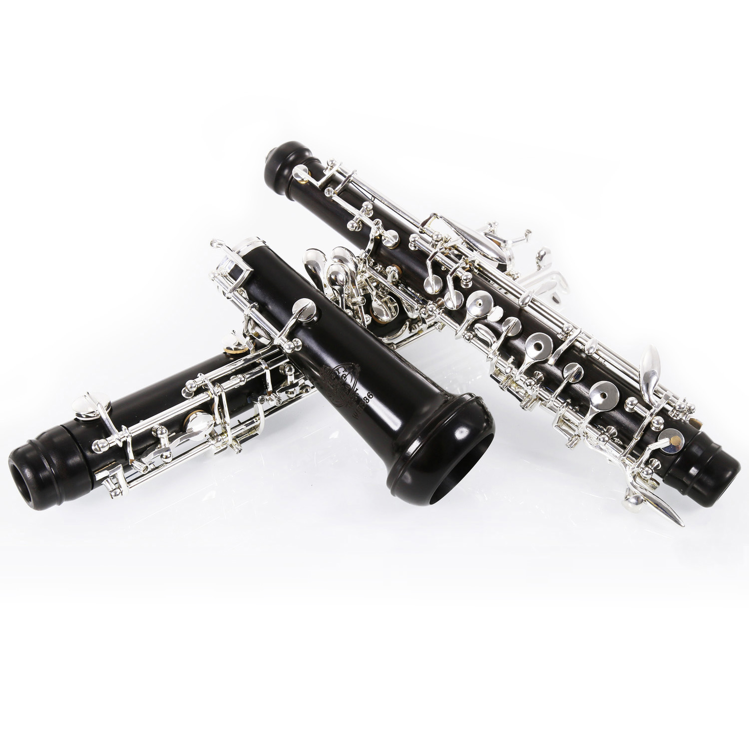 Rochix Advanced-Level Ebony body Semi Automatic Silver Plated Student Level Oboe