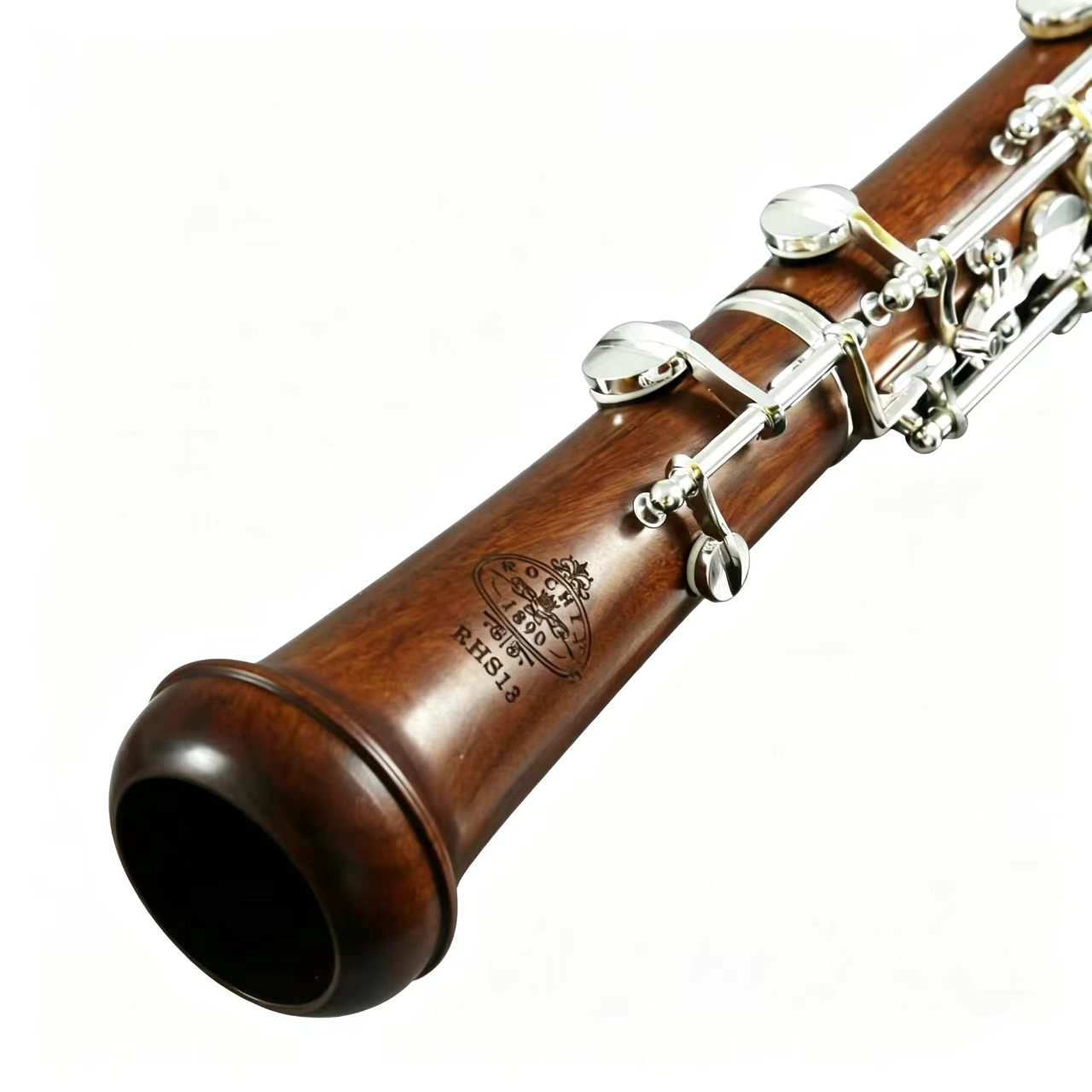 Rochix Beginner Level Redwood Body Silver Plated Semi Automatic Oboe(Out of stock)