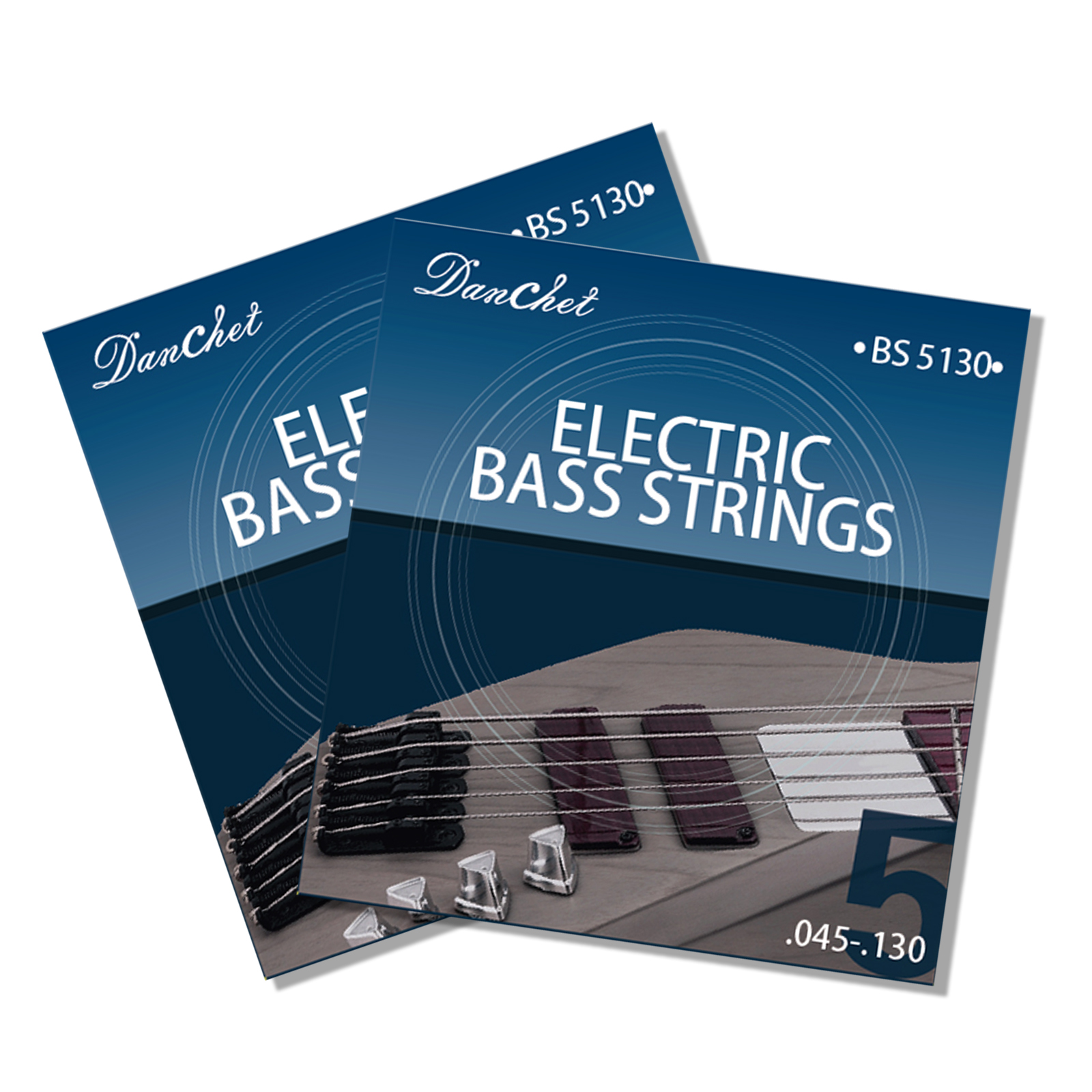 Professional Level BS 5130 5 Electric Bass Guitar Strings Steel Core with Nickel Alloy Winding