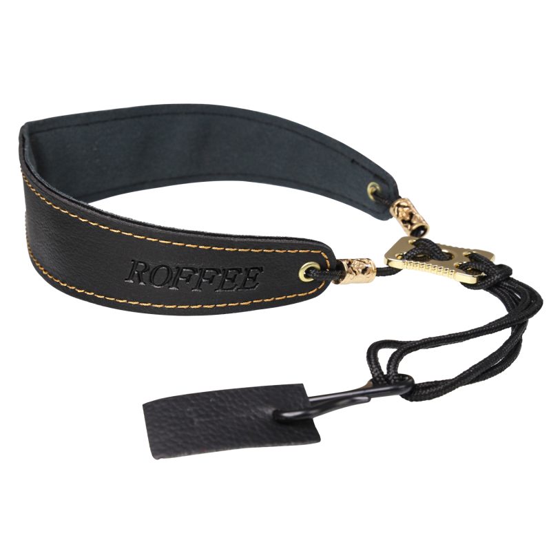 Black Padded Clarinet Neck Strap with Zinc alloy Hook for Bboe and Clarinet and other Player's Instrument Accessories