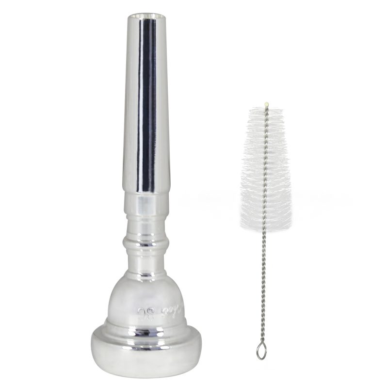 Silver Plated 3C Trumpet Mouthpiece For Beginners and Professionals-Trumpet Accessories.…