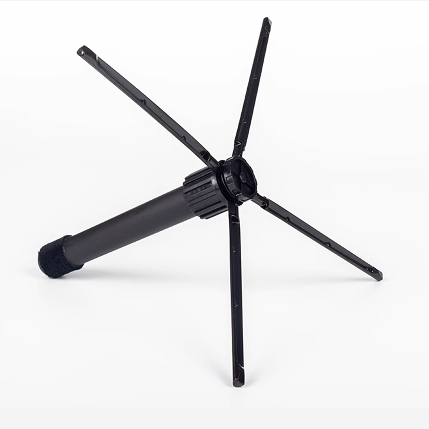 ROCHIX Portable Foldable Flute Stand - Metal Base, 4-Leg Stand for Flute & Piccolo