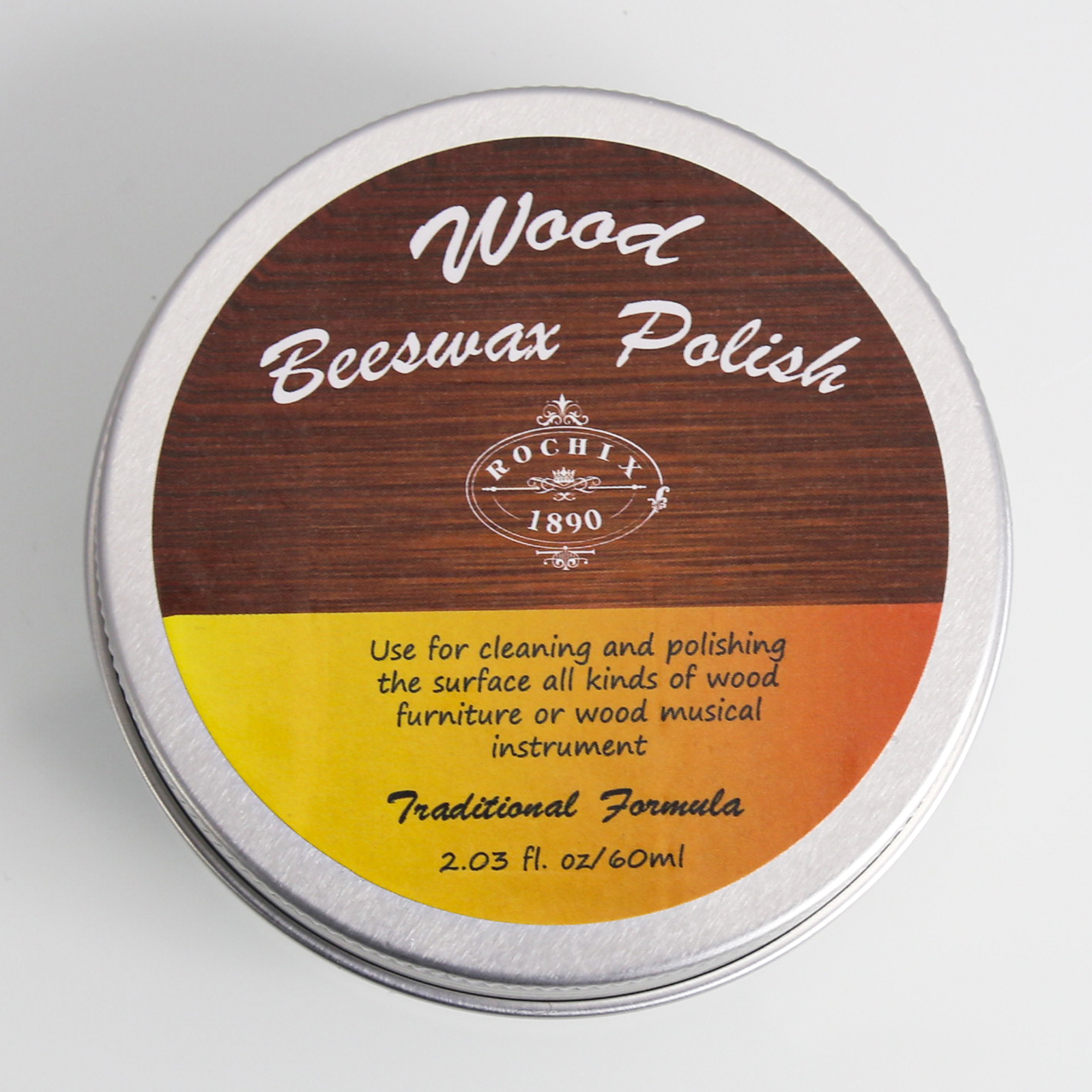 Wood Beeswax Polish Traditional Beeswax Polish for Wood Musical Instrument and Wood Furniture 2.03 fl.oz/60ml
