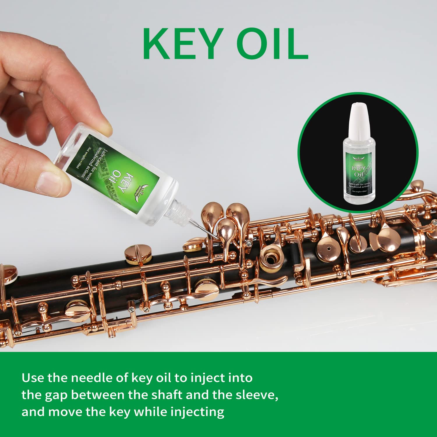Oboe cleaning kit, oboe cleaning and care kit, oboe swab, key oil, cork grease, blotting paper, powder paper, thumb rest, cleaning cloth, care kit for woodwind instruments...