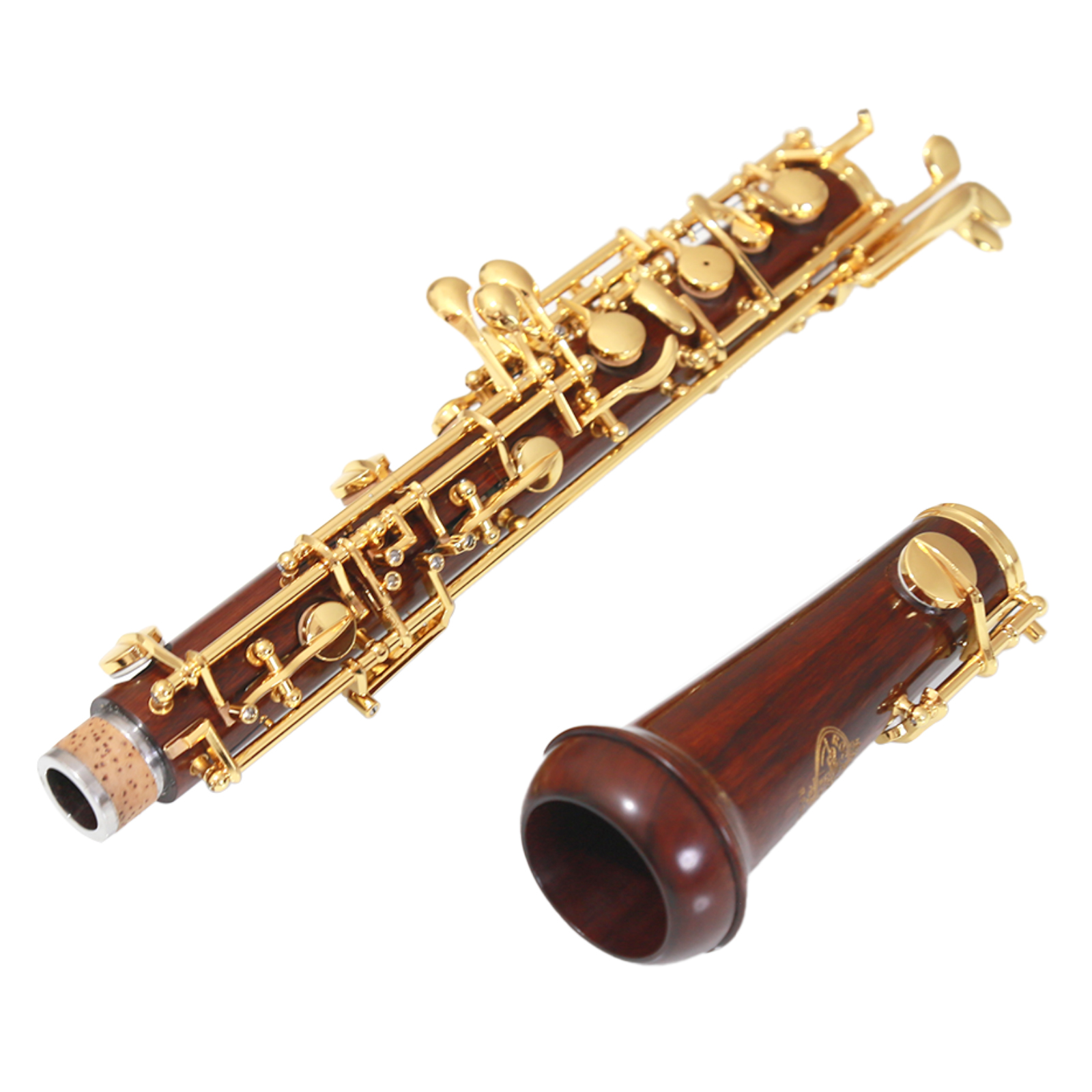 Rochix Beginner Level Redwood Body 18K Gold Plated Key Professional Performance Level Oboe(Out of stock)