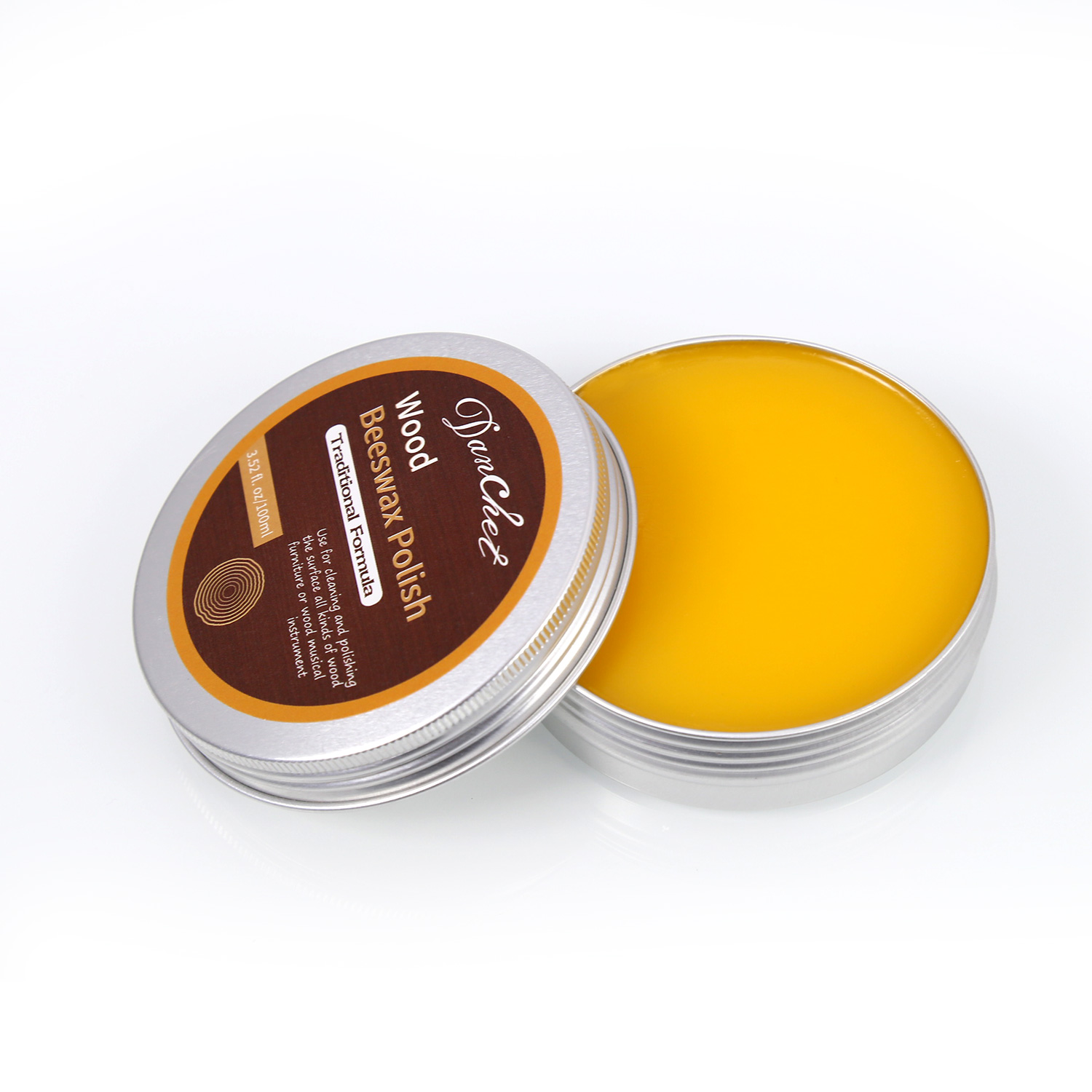 Wood Beeswax Polish For Wood Furniture And Wood Floor Traditional Beeswax Polish for Violin Cello Guitar and Wood Musical Instrument 3.52 fl.oz/100ml…