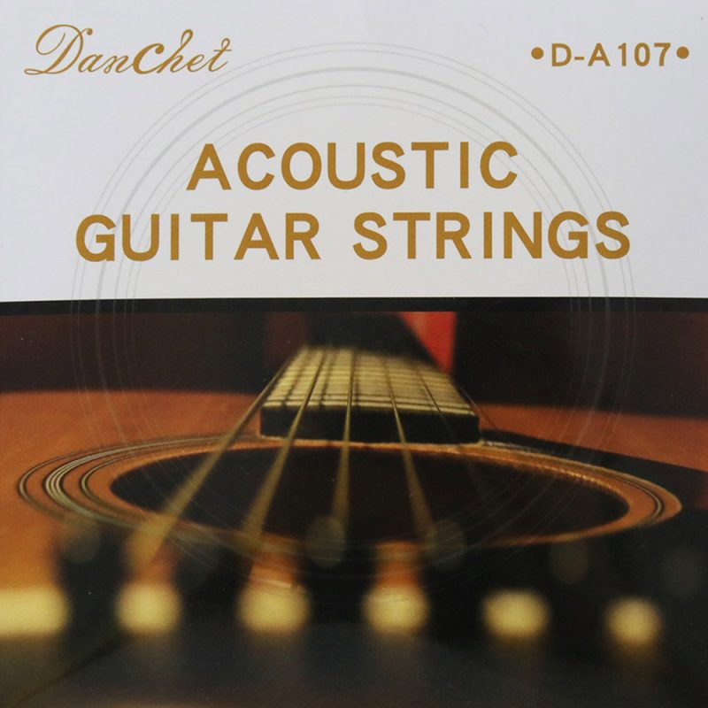 A107 Acoustic Guitar Strings,Phosphor Bronze,Medium Hard(1 Set)
