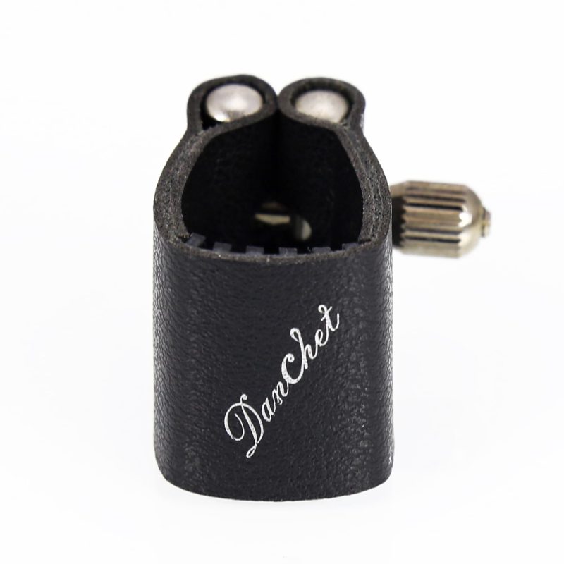 Alto Saxophone Ligature/Clarinet Ligature Shared Fastener, Leather Ligature for Alto Saxophone/Clarinet