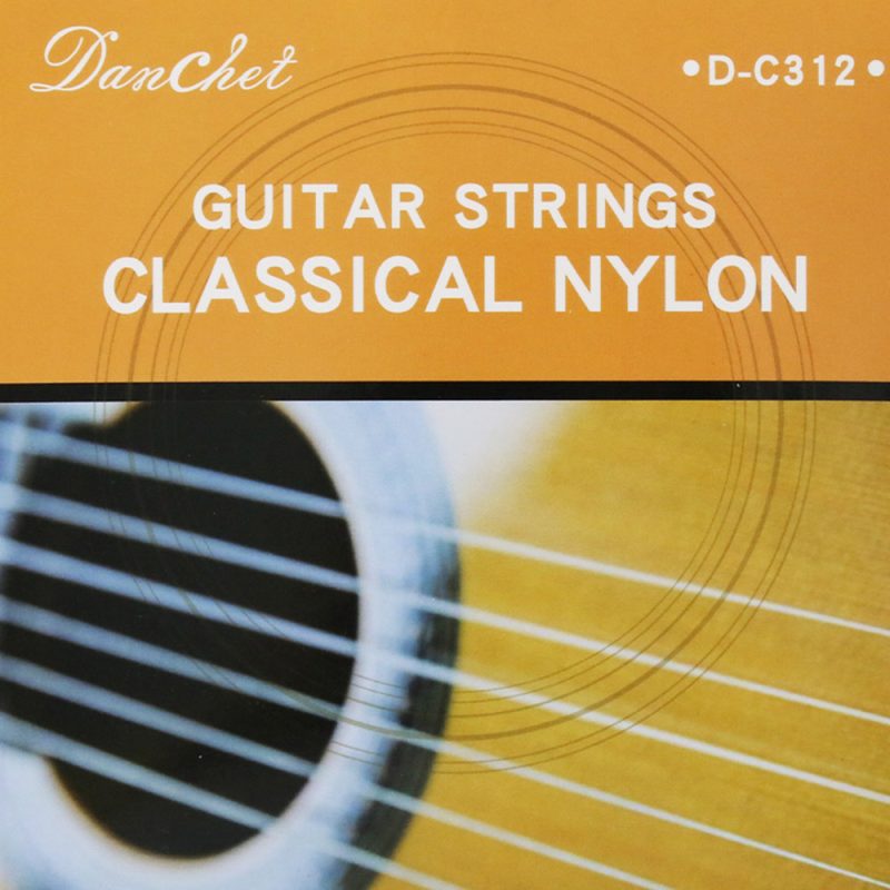 C312 Nylon Silver Plated Copper Classical Guitar Strings,Normal Tension(1 Set)