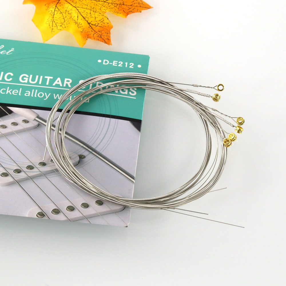 E212 Nickel Wound Electric Guitar Strings,Normal(1 Set)