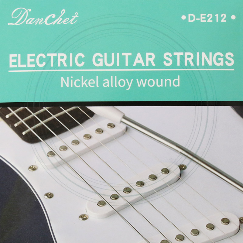 E212 Nickel Wound Electric Guitar Strings,Normal(1 Set)