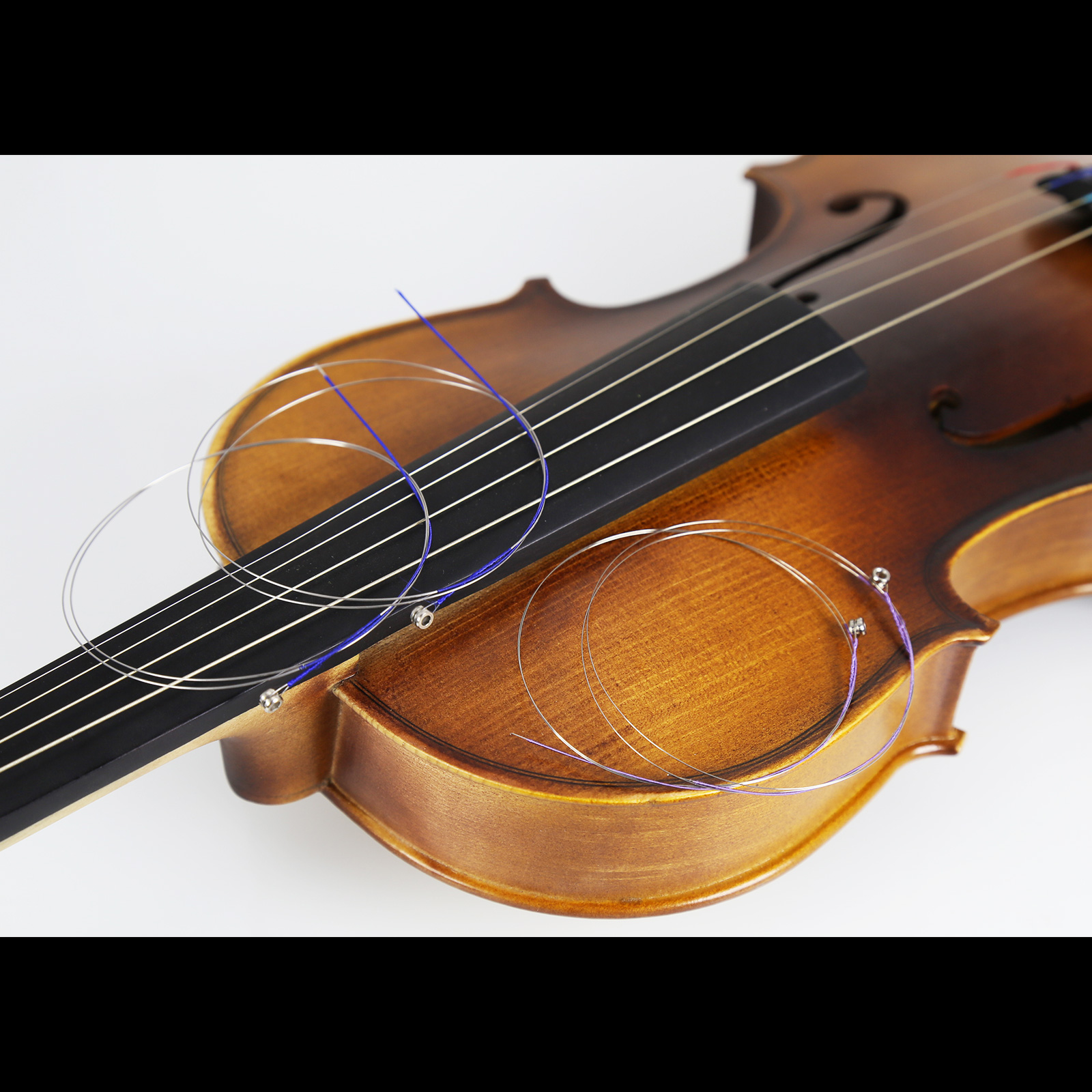 Violin Strings 4/4 E1. 2 pcs & A2. 2 pcs Beginners Level, Ball End, Stainless Steel and Nickel Chromium Wound 301…