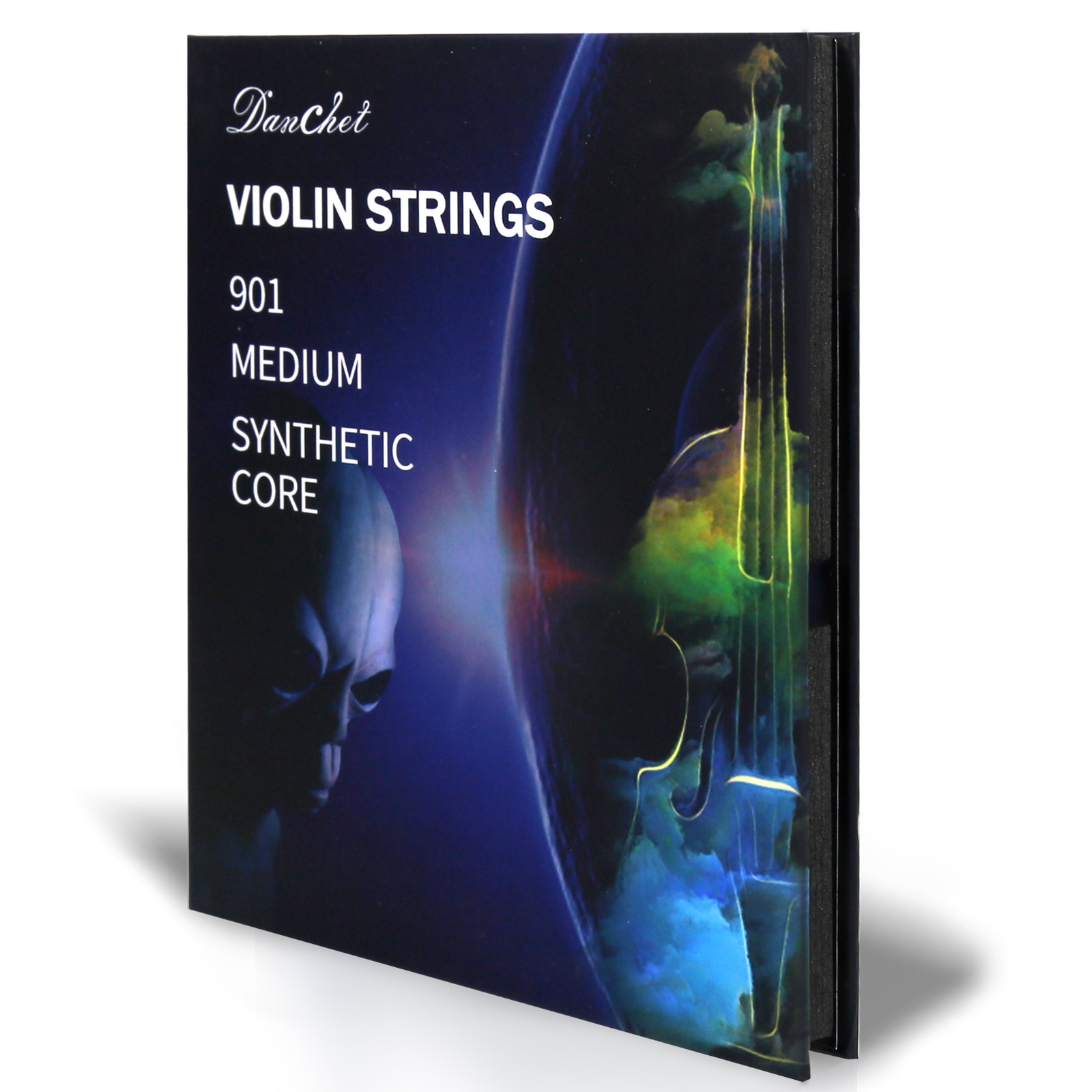 Violin Strings 4/4 Full Set Professional Performance Grade, Ball End, Nylon Wound 901 (Includes E, A, D, G Strings)…