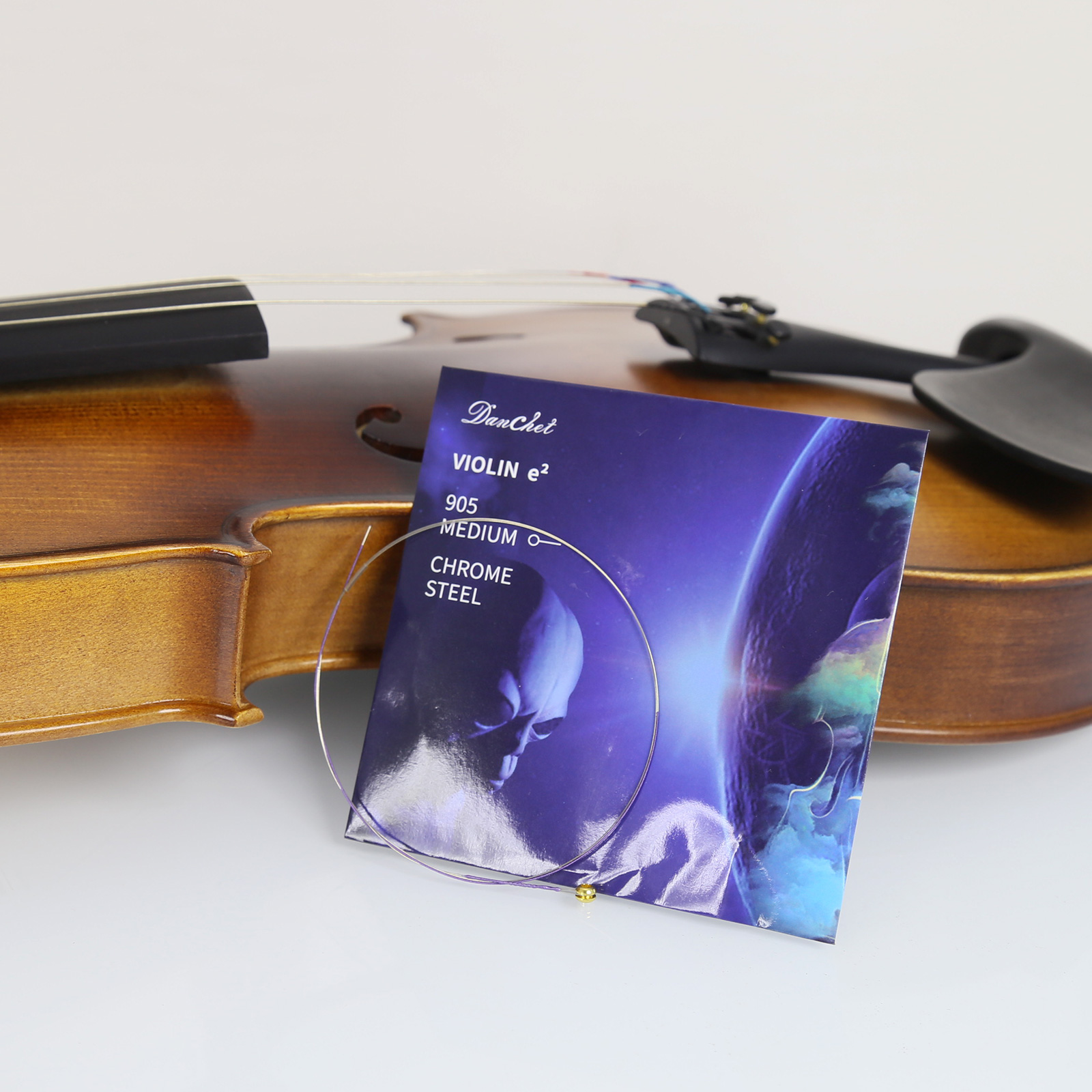 Violin Strings 4/4 Full Set Professional Performance Grade, Ball End, Nylon Wound 901 (Includes E, A, D, G Strings)…