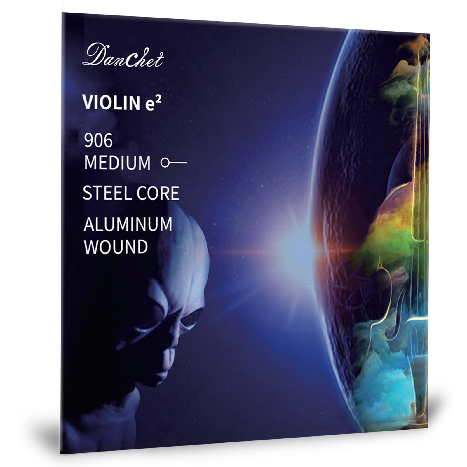 Violin Strings 4/4 Full Set Professional Performance Grade, Ball End, Nylon Wound 901 (Includes E, A, D, G Strings)…