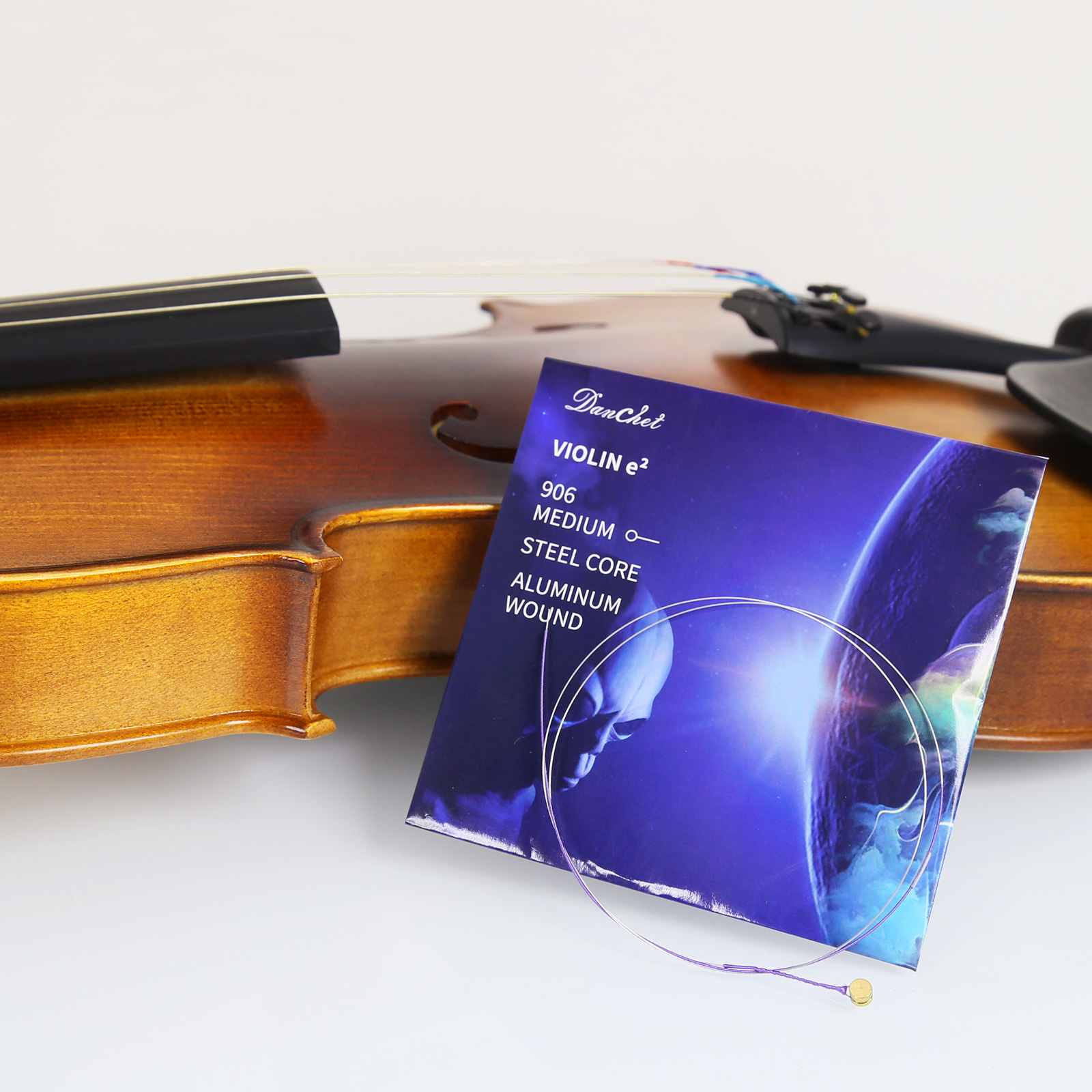 Violin Strings 4/4 Full Set Professional Performance Grade, Ball End, Nylon Wound 901 (Includes E, A, D, G Strings)…