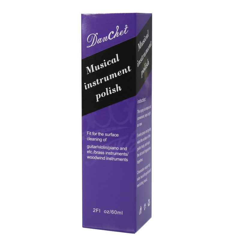 Guitar Cleaner-Polish 60ml-Body and Fretboard Maintenance Cleaner, Polish-Musical Instruments polish-Instrument Accessories