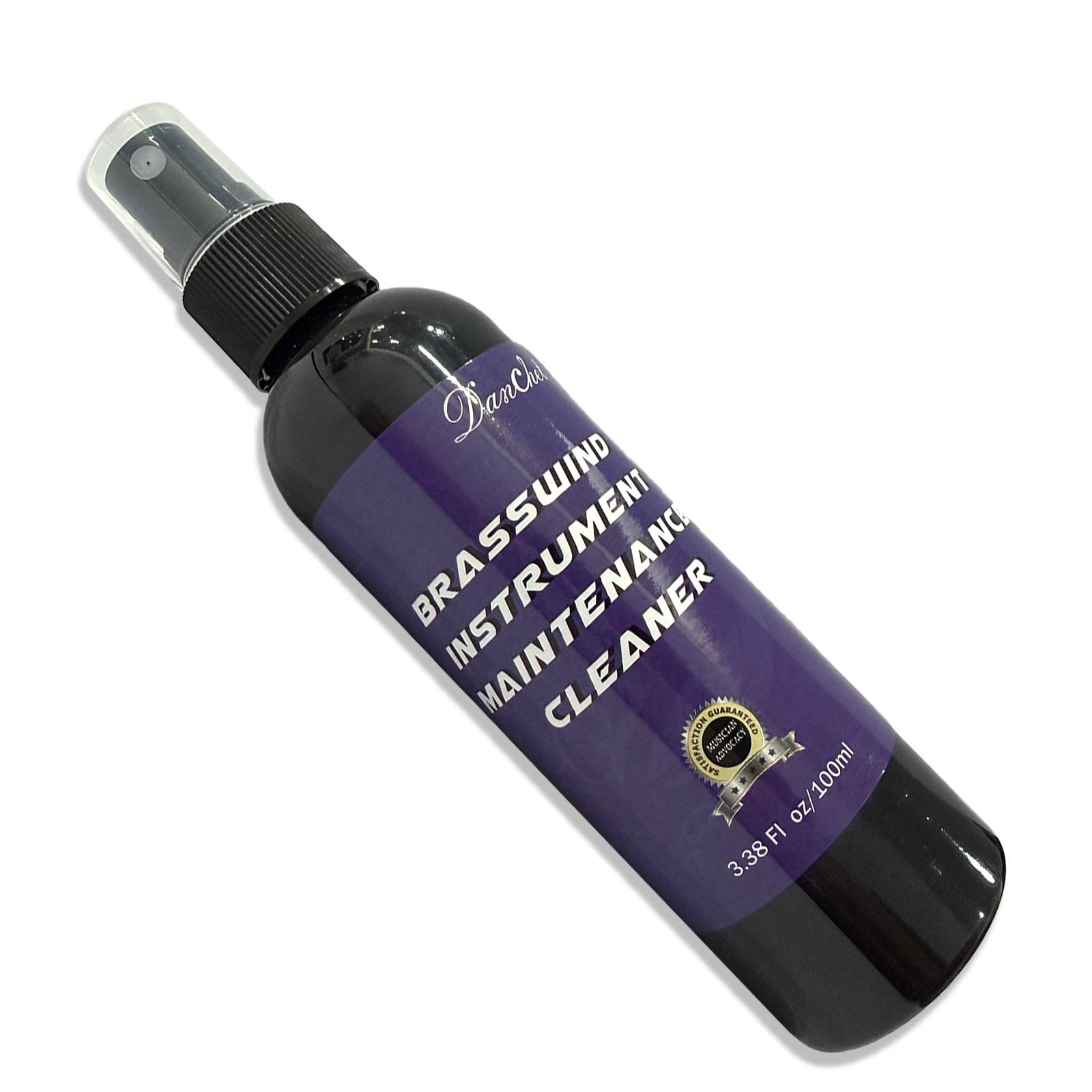 Brass Instrument Maintenance Cleaner (for surface cleaning of trumpets, trombones, French horns, saxophones, and baritones), 3.38 fl oz