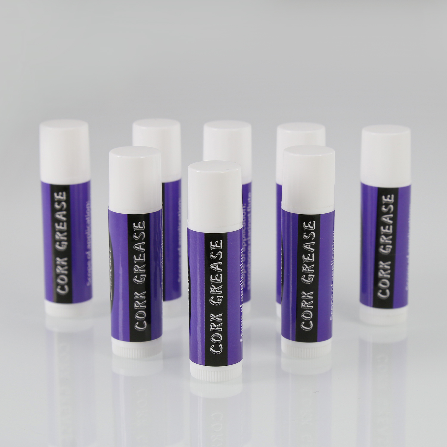 8 Piece Saxophone Clarinet Cork Grease, Lubricating Tube Cleaning Care Product for Clarinets, Saxophones, Oboes, Flutes, Bass Clarinets, Etc.