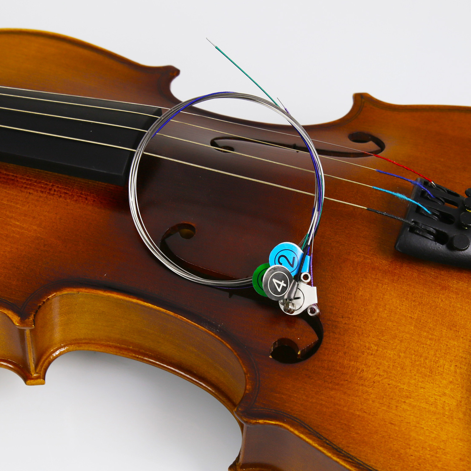 Violinsaiten 4/4 Full Set Senior Level, Ball End, Neusilber umsponnen 305...