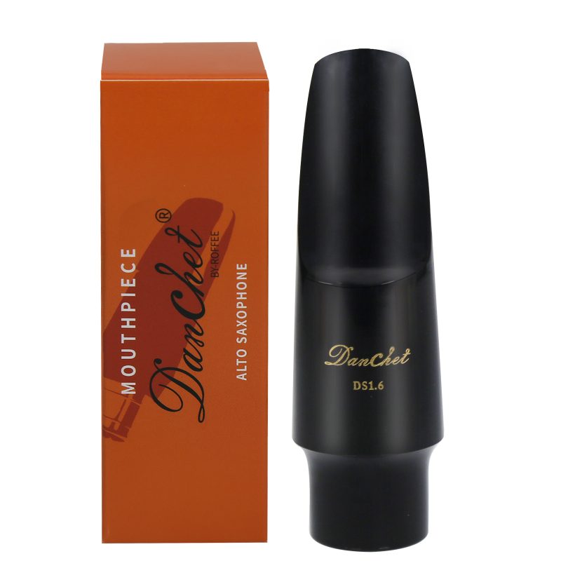 Beginner Premium ABS Alto Saxophone Mouthpiece 4C 1.60mm,High-Performance and Durable for Exceptional Sound,Standard Series